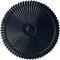 Ekena Millwork Shakuras Ceiling Medallion (Fits Canopies up to 5"), Hand-Painted Midnight Dream, 24"OD x 3"P CM24SHMDF - alternate 1